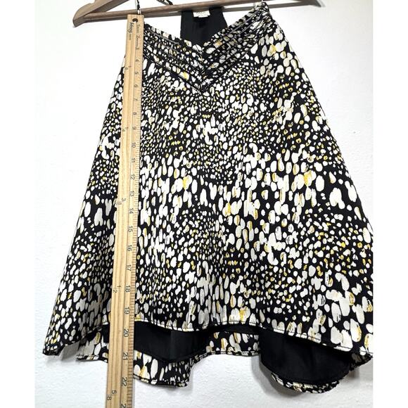 Roan Ryan Silky Lined Racerback Tank Top Artsy Spotted Statement Y2K Size Small - Picture 5 of 6